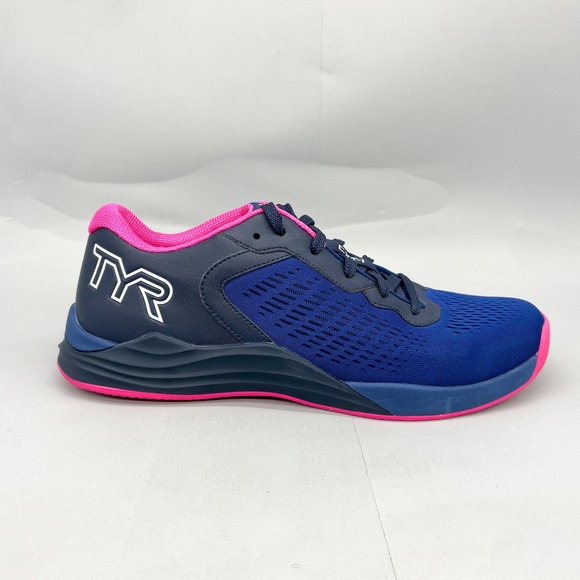 TYR Other - TYR CXT-1 Trainer Mens 10.5 Blue Pink Athletic Gym Shoes Sneakers CrossFit HIIT